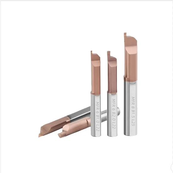 Mfr Tungsten Carbide Alloy Face Grooving Tool, Miniature Small Diameter Face Boring Tool Mfr 4/5/6/8
